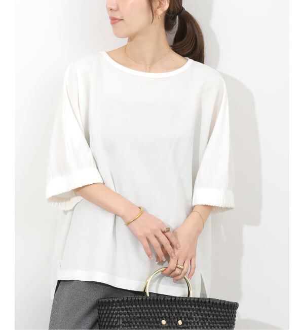 JOURNAL STANDARD relume「ナチュラルスムースプルオーバー」|シャツ・ブラウス|ホワイト