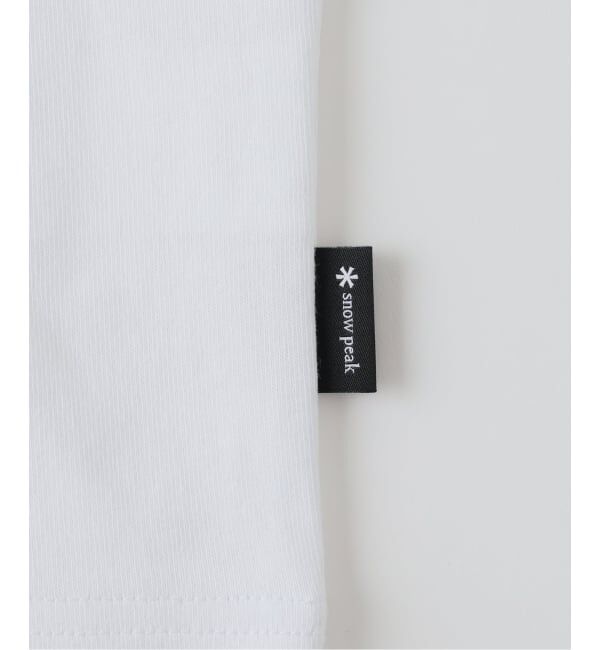 JOURNAL STANDARD relume「Snow Peak / スノーピーク 別注 ペグ＆ロープ ロゴTシャツ」|Tシャツ・カットソー|