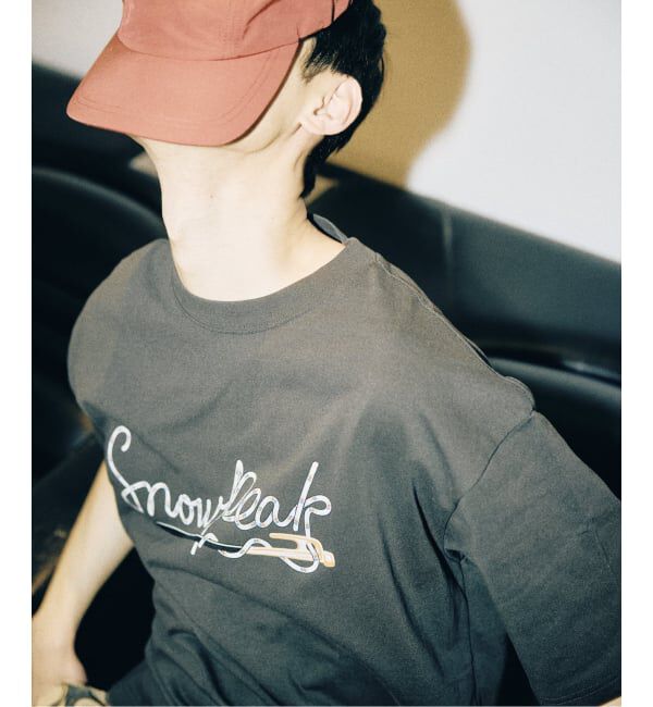 JOURNAL STANDARD relume「Snow Peak / スノーピーク 別注 ペグ＆ロープ ロゴTシャツ」|Tシャツ・カットソー|