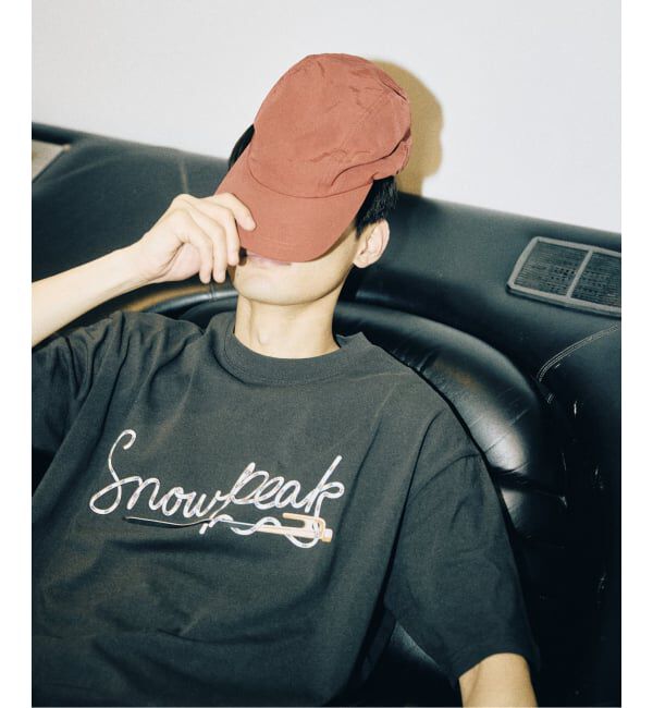 JOURNAL STANDARD relume「Snow Peak / スノーピーク 別注 ペグ＆ロープ ロゴTシャツ」|Tシャツ・カットソー|