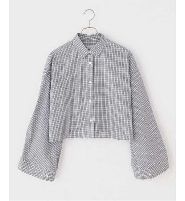 JOURNAL STANDARD「UTILITY TYPEWRITER クロップドシャツ」|シャツ・ブラウス|
