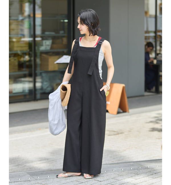 JOURNAL STANDARD「アイアスストレッチサロペット」|オールインワン|