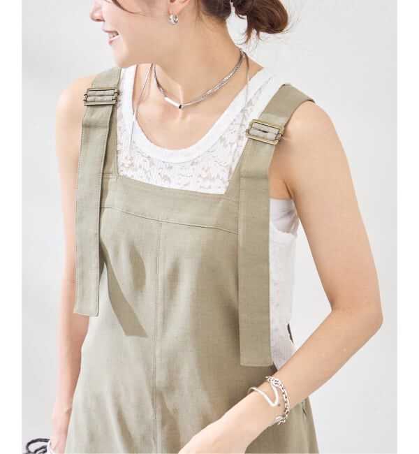 JOURNAL STANDARD「アイアスストレッチサロペット」|オールインワン|