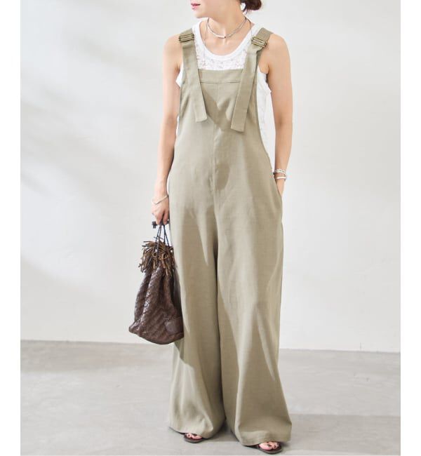 JOURNAL STANDARD「アイアスストレッチサロペット」|オールインワン|
