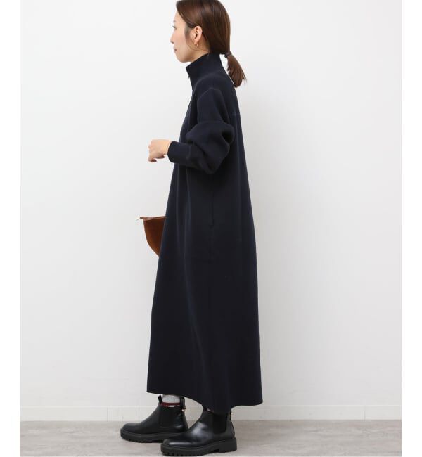 JOURNAL STANDARD relume「《WEB限定追加予約3》スウェットライクハーフジップワンピース」|ワンピース|