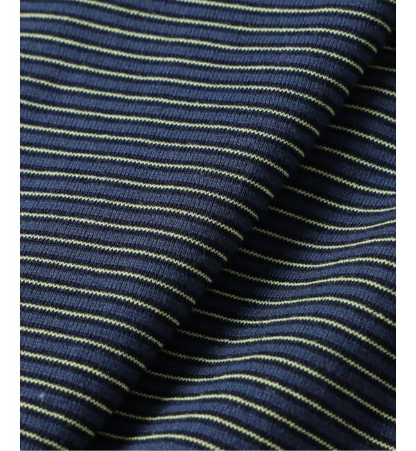 JOURNAL STANDARD relume「《予約》米富繊維 / Yonetomi 別注 ガーメントダイ ボーダー ロンT」|Tシャツ・カットソー|