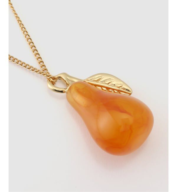 JOURNAL STANDARD relume「【Kenneth Jay Lane/ケネス ジェイ レーン】 amber pear ネックレス」|ネックレス|