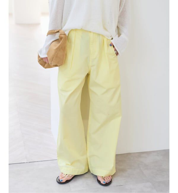 Spick and Span「ライトコットンストレートパンツ」|その他|