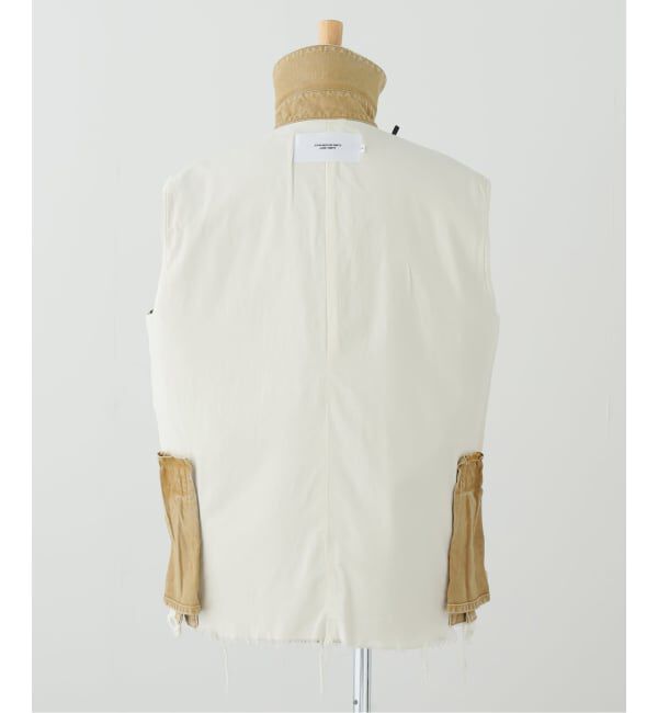 FRAMeWORK「JANE SMITH/ジェーンスミス sulfur dye heavy duvk cloth o」|ダウンベスト・ベスト|