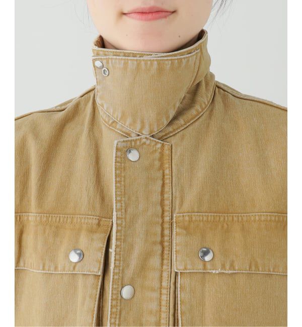 FRAMeWORK「JANE SMITH/ジェーンスミス sulfur dye heavy duvk cloth o」|ダウンベスト・ベスト|