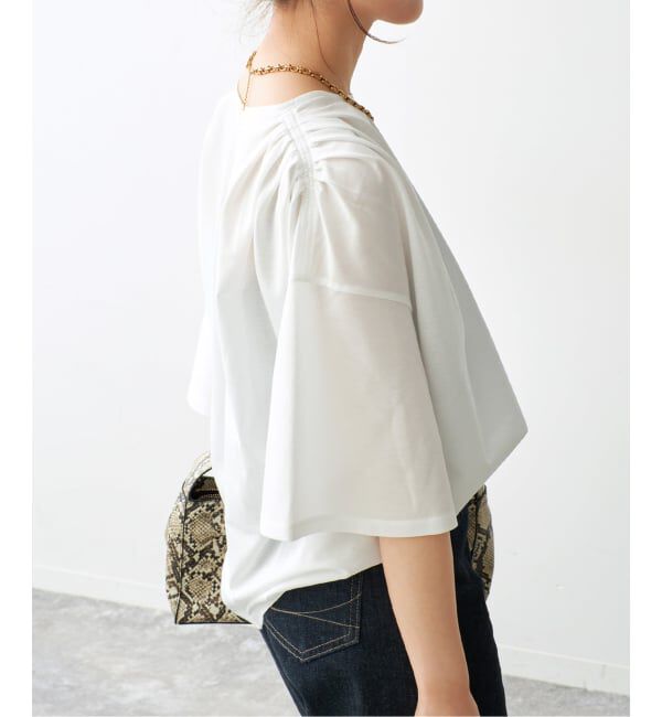 Spick and Span「ソフトギャザープルオーバー」|Tシャツ・カットソー|