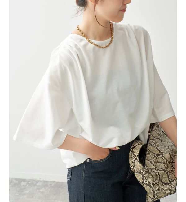 Spick and Span「ソフトギャザープルオーバー」|Tシャツ・カットソー|