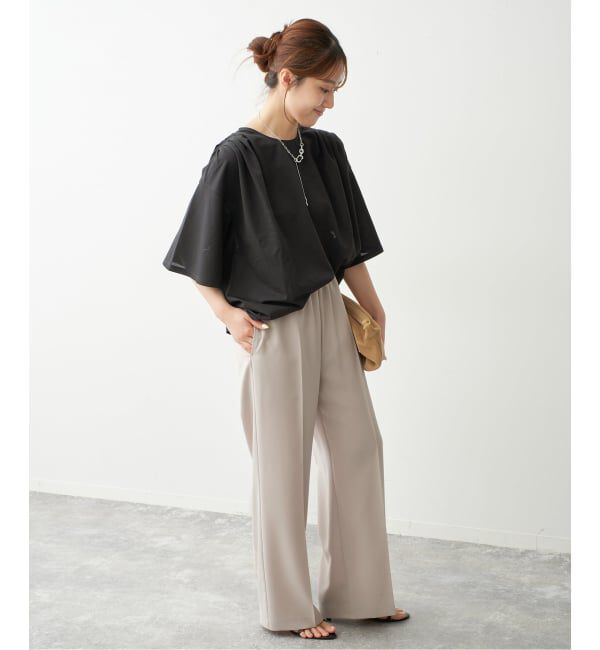 Spick and Span「ソフトギャザープルオーバー」|Tシャツ・カットソー|