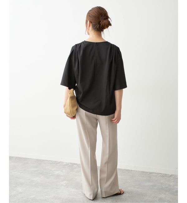 Spick and Span「ソフトギャザープルオーバー」|Tシャツ・カットソー|
