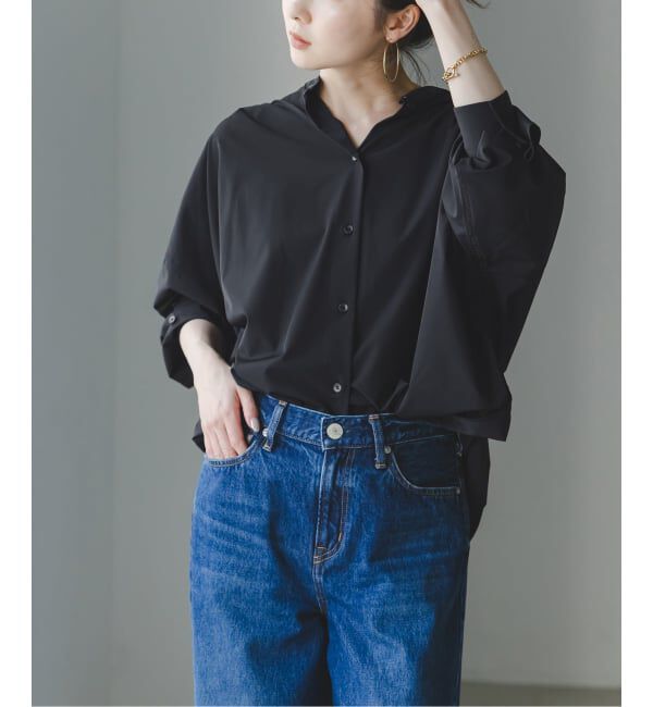NOBLE「《予約》COG THE BIGSMOKE/コグザビッグスモーク OLGA BAND COLLAR SHIRT」|シャツ・ブラウス|