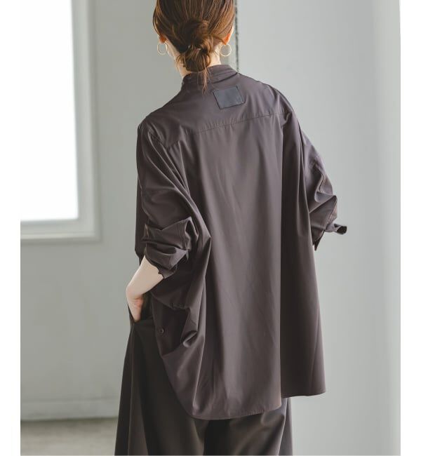 NOBLE「《予約》COG THE BIGSMOKE/コグザビッグスモーク OLGA BAND COLLAR SHIRT」|シャツ・ブラウス|