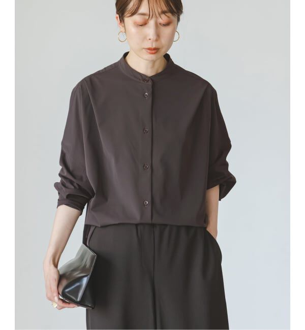 NOBLE「《予約》COG THE BIGSMOKE/コグザビッグスモーク OLGA BAND COLLAR SHIRT」|シャツ・ブラウス|