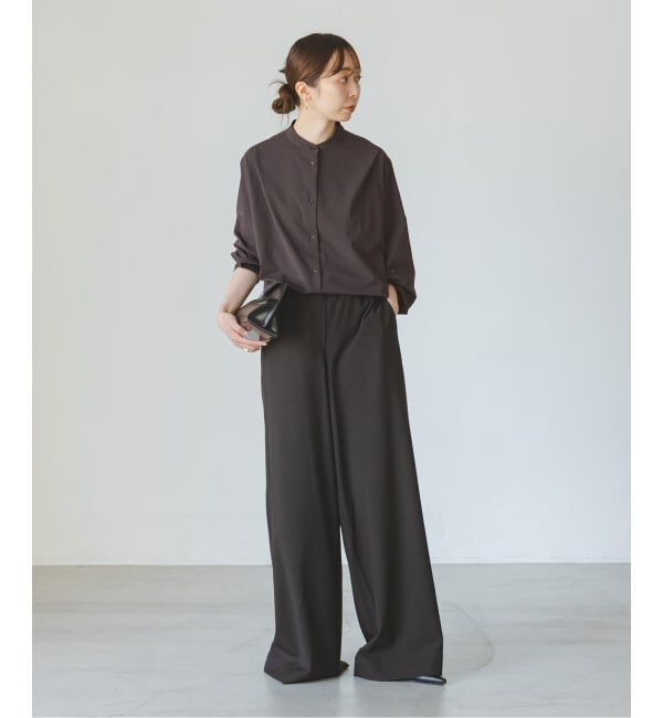 NOBLE「《予約》COG THE BIGSMOKE/コグザビッグスモーク OLGA BAND COLLAR SHIRT」|シャツ・ブラウス|
