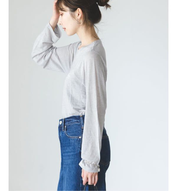 NOBLE「《予約・NOBLE別注》PROTAGONISTA/プロタゴニスタ コットンシルクロングスリーブ」|Tシャツ・カットソー|