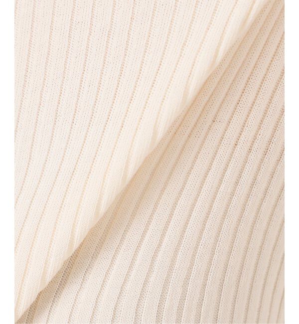 NOBLE「《追加予約》CO/SILK リブカーディガン」|カーディガン|
