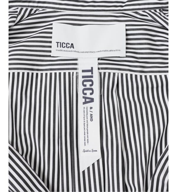 Spick and Span「《40周年 別注 / 予約》TICCA / ティッカ スクエアチュニック」|チュニック|