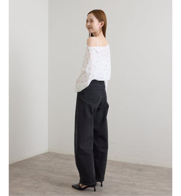 U by SPICK&SPAN「《追加 / 予約》アシメオフショルオーバーカットソー」|Tシャツ・カットソー|