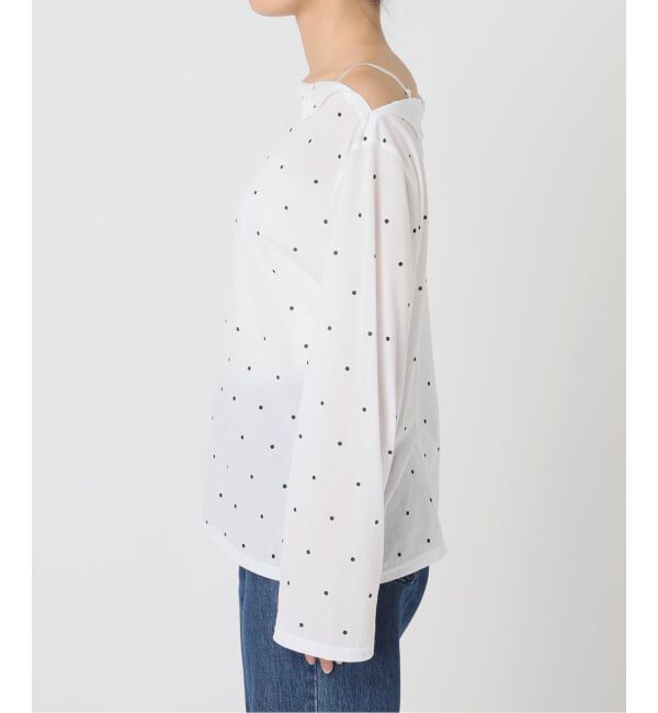 U by SPICK&SPAN「《追加 / 予約》アシメオフショルオーバーカットソー」|Tシャツ・カットソー|