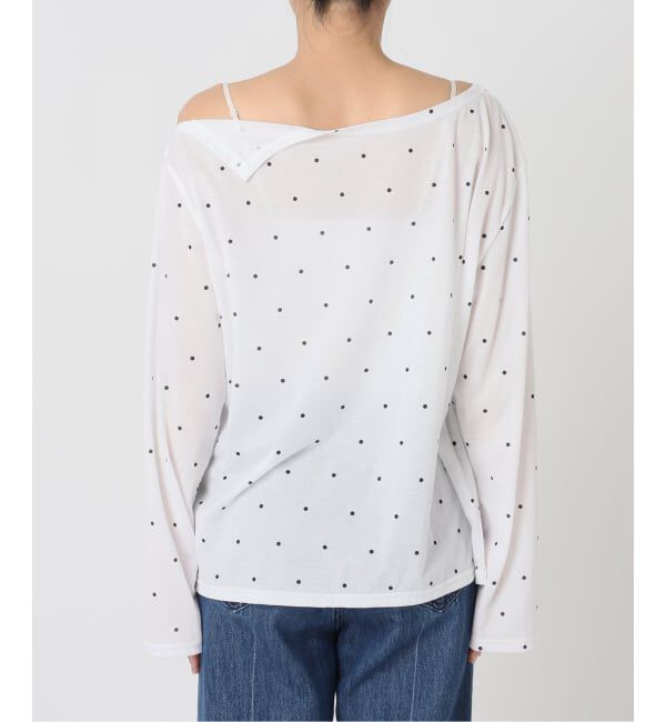 U by SPICK&SPAN「《追加 / 予約》アシメオフショルオーバーカットソー」|Tシャツ・カットソー|