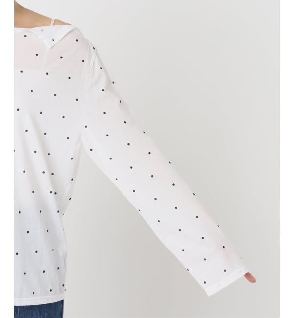 U by SPICK&SPAN「《追加 / 予約》アシメオフショルオーバーカットソー」|Tシャツ・カットソー|
