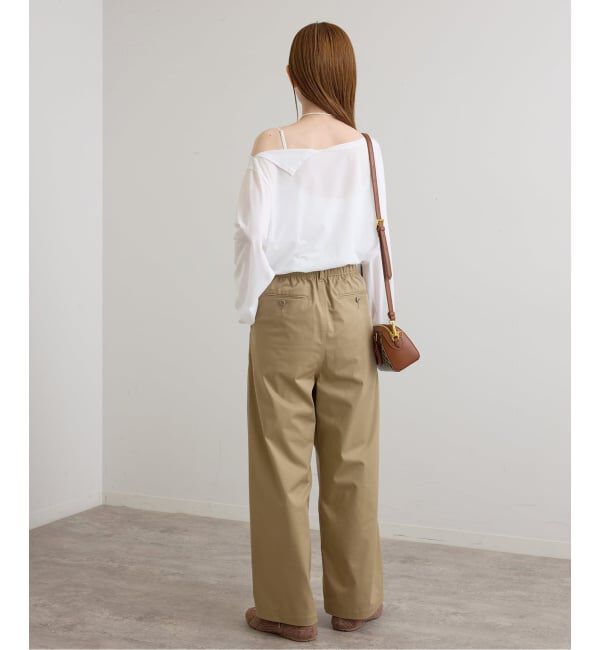 U by SPICK&SPAN「《追加 / 予約》アシメオフショルオーバーカットソー」|Tシャツ・カットソー|