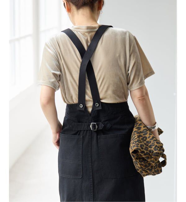 Spick and Span「サスペンダー付きワーカータイトスカート」|スカート|