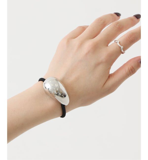 Spick and Span「《追加》JAMIRAY / ジャミレイ DROP HAIR TIE」|その他|シルバー