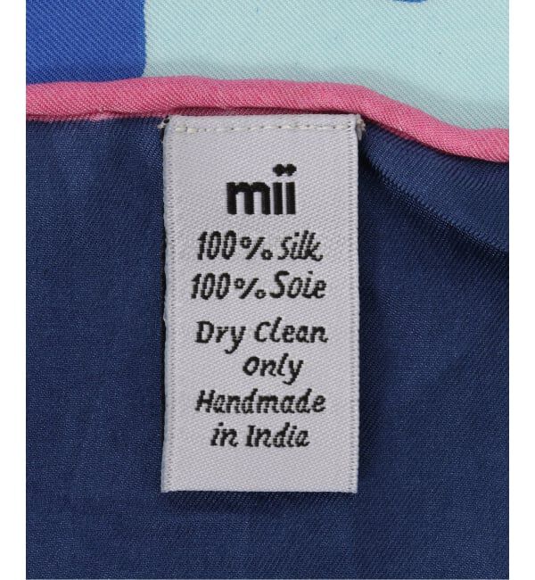 Spick and Span「Mii / ミイ SCARF 65*65」|バンダナ・スカーフ|