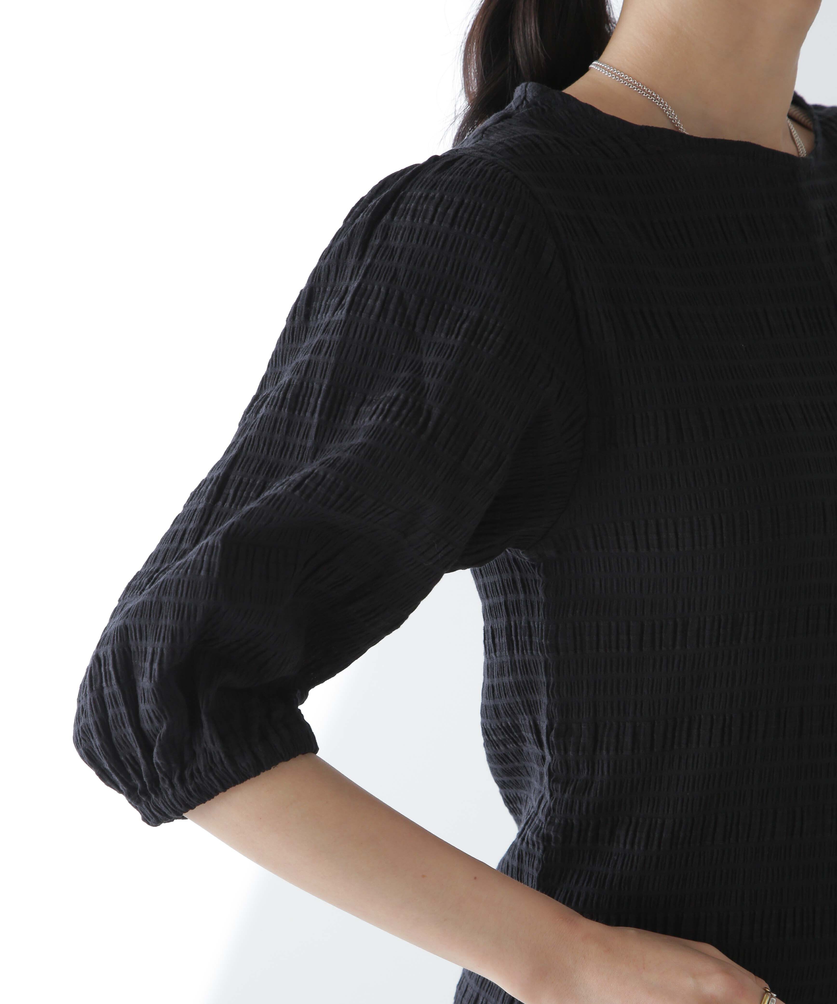 nano･universe「RITA ROW/Puffy sleeves jumpsuit」|ワンピース|
