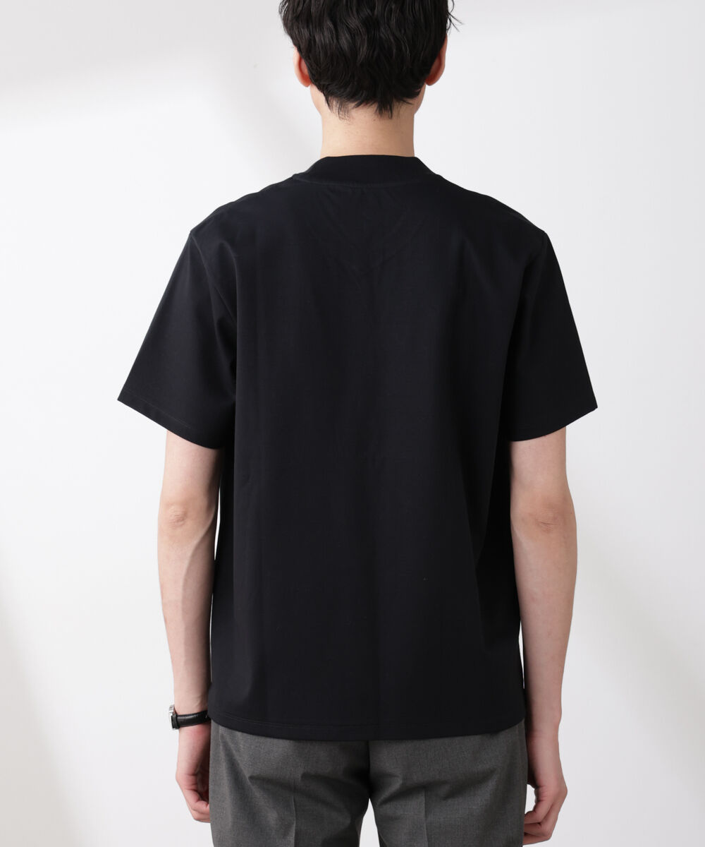 nano･universe「ジャケT(R)プレミアム Vネック 半袖」|Tシャツ・カットソー|