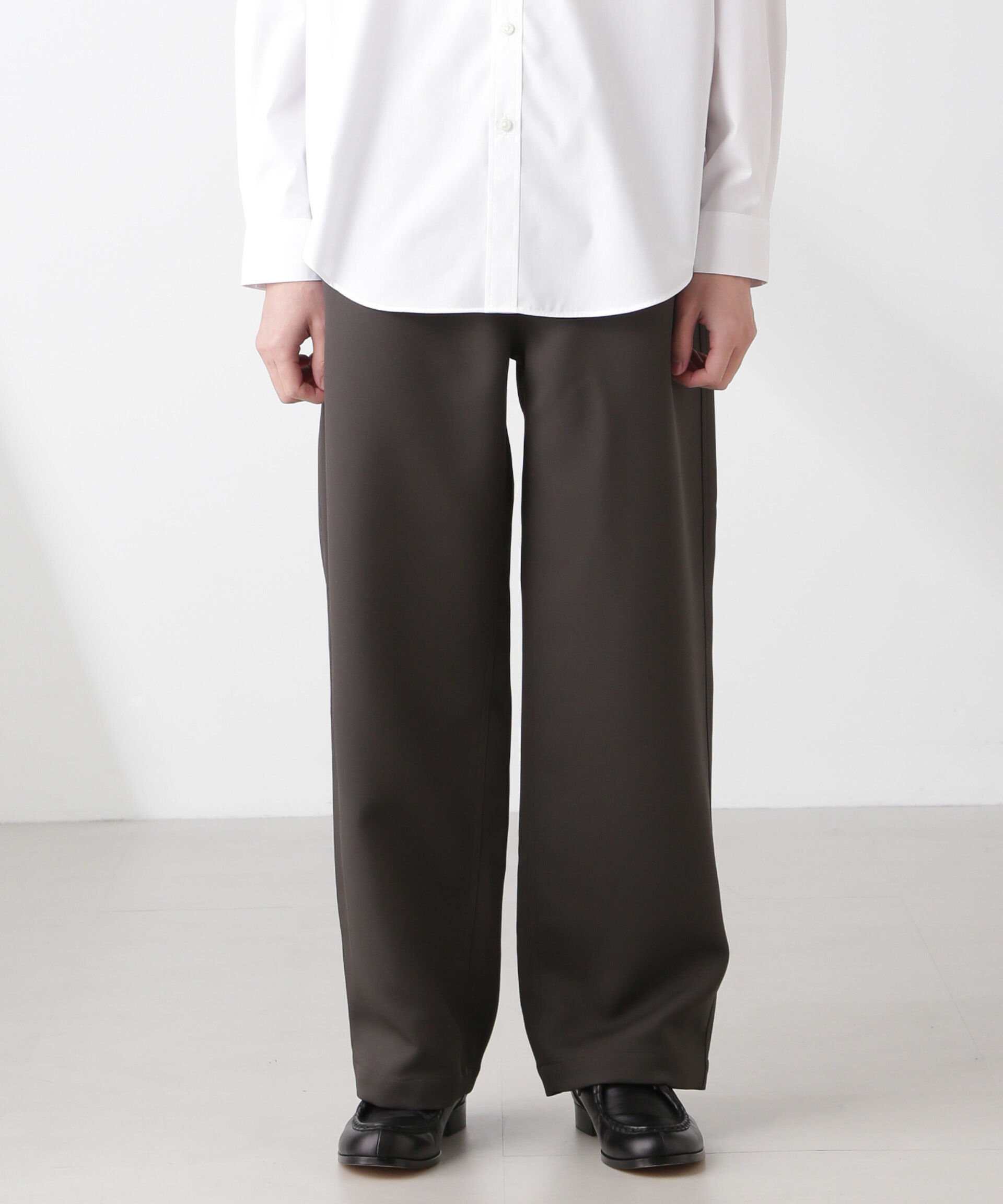  「トリプルクロス バレルレッグパンツ(セットアップ可)」|その他|