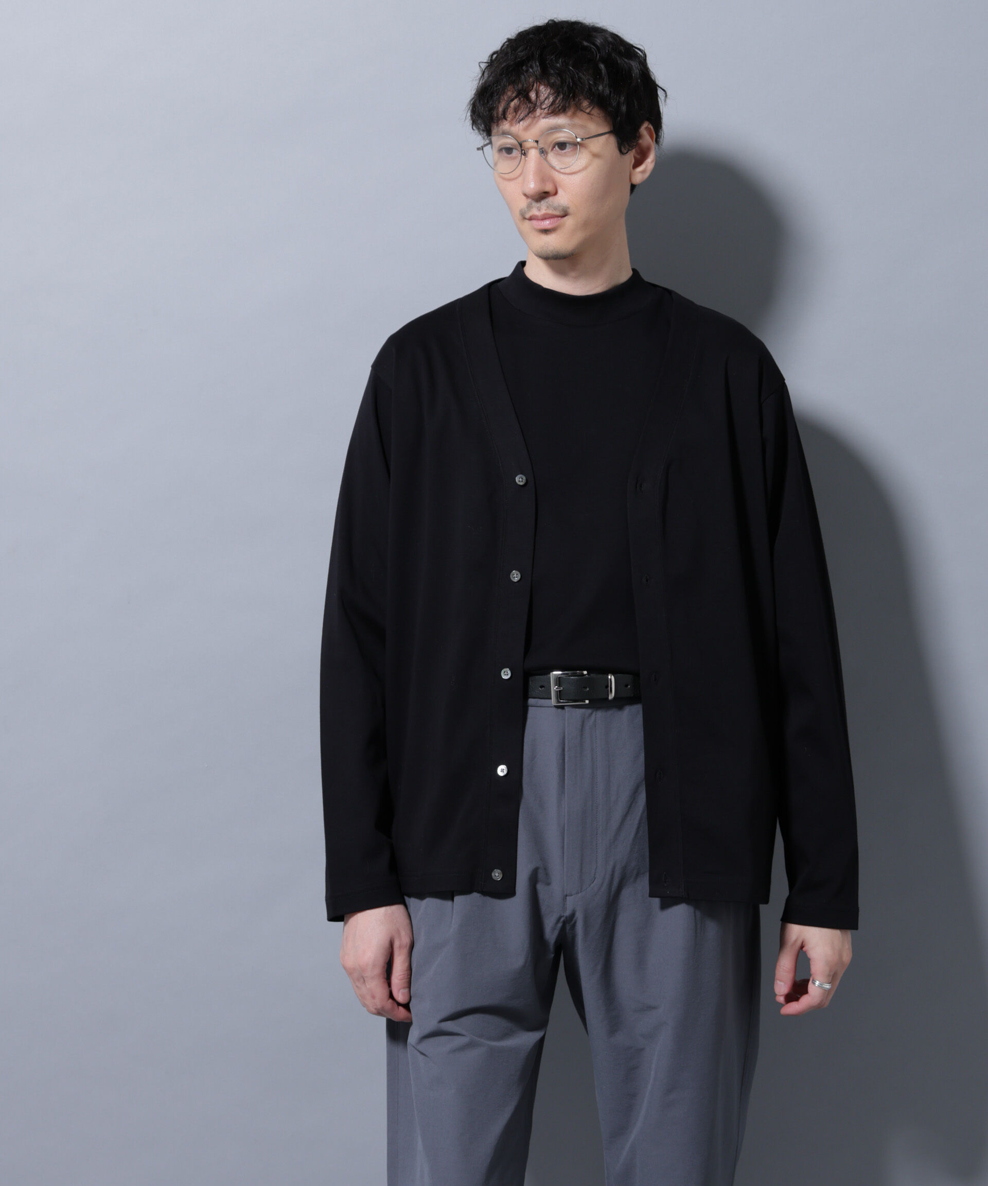 NANO universe「アンチスメルカーディガン 長袖」|Tシャツ・カットソー|