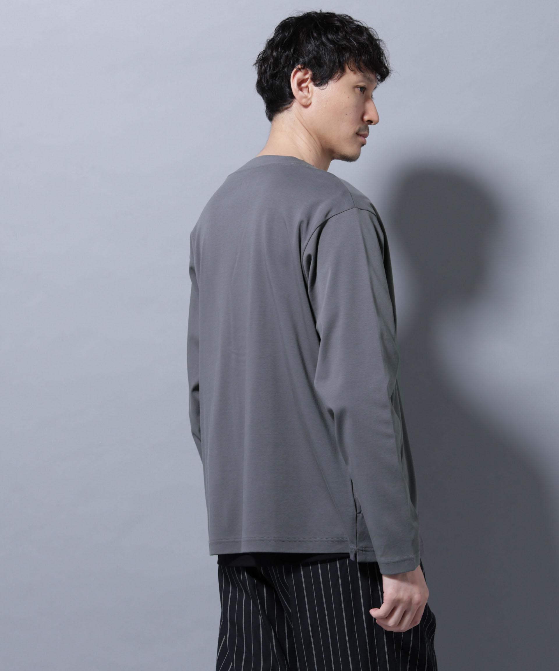 NANO universe「アンチスメルカーディガン 長袖」|Tシャツ・カットソー|