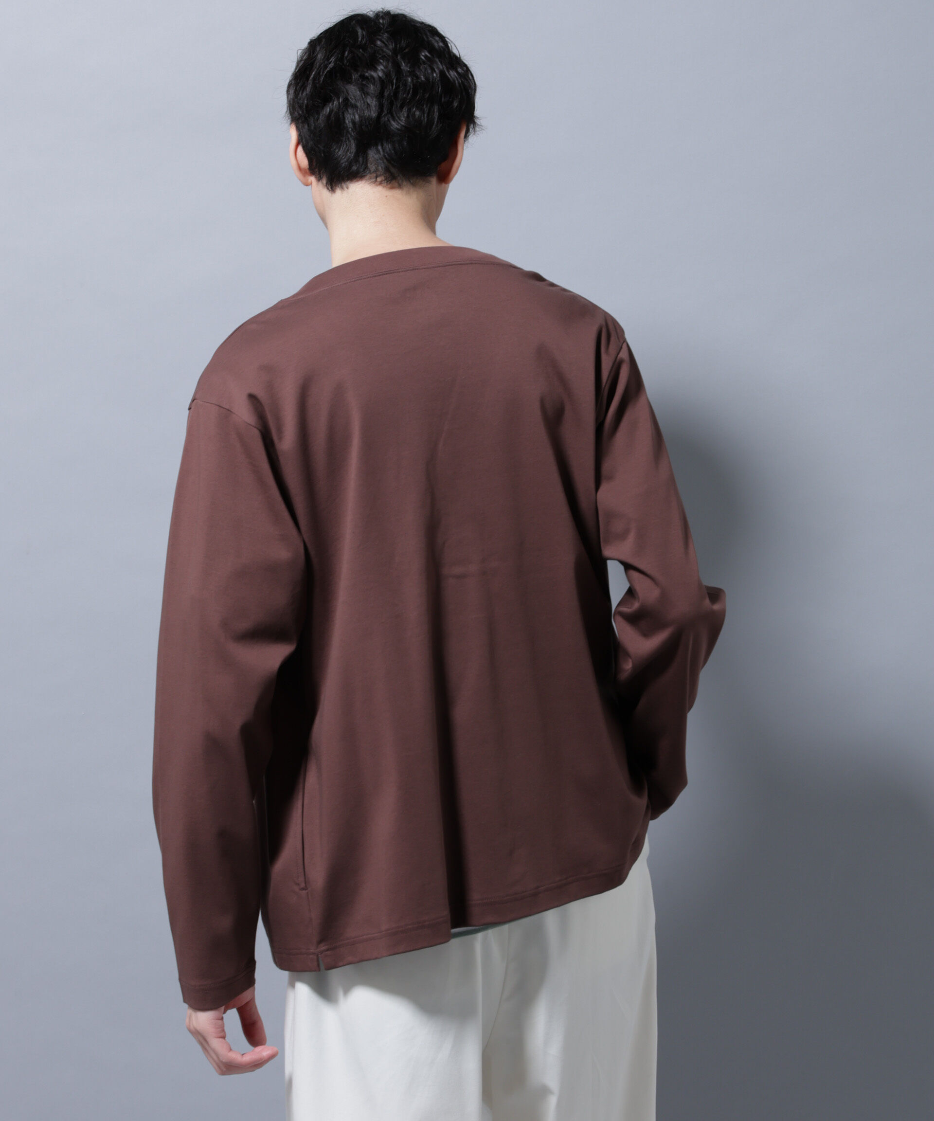 NANO universe「アンチスメルカーディガン 長袖」|Tシャツ・カットソー|