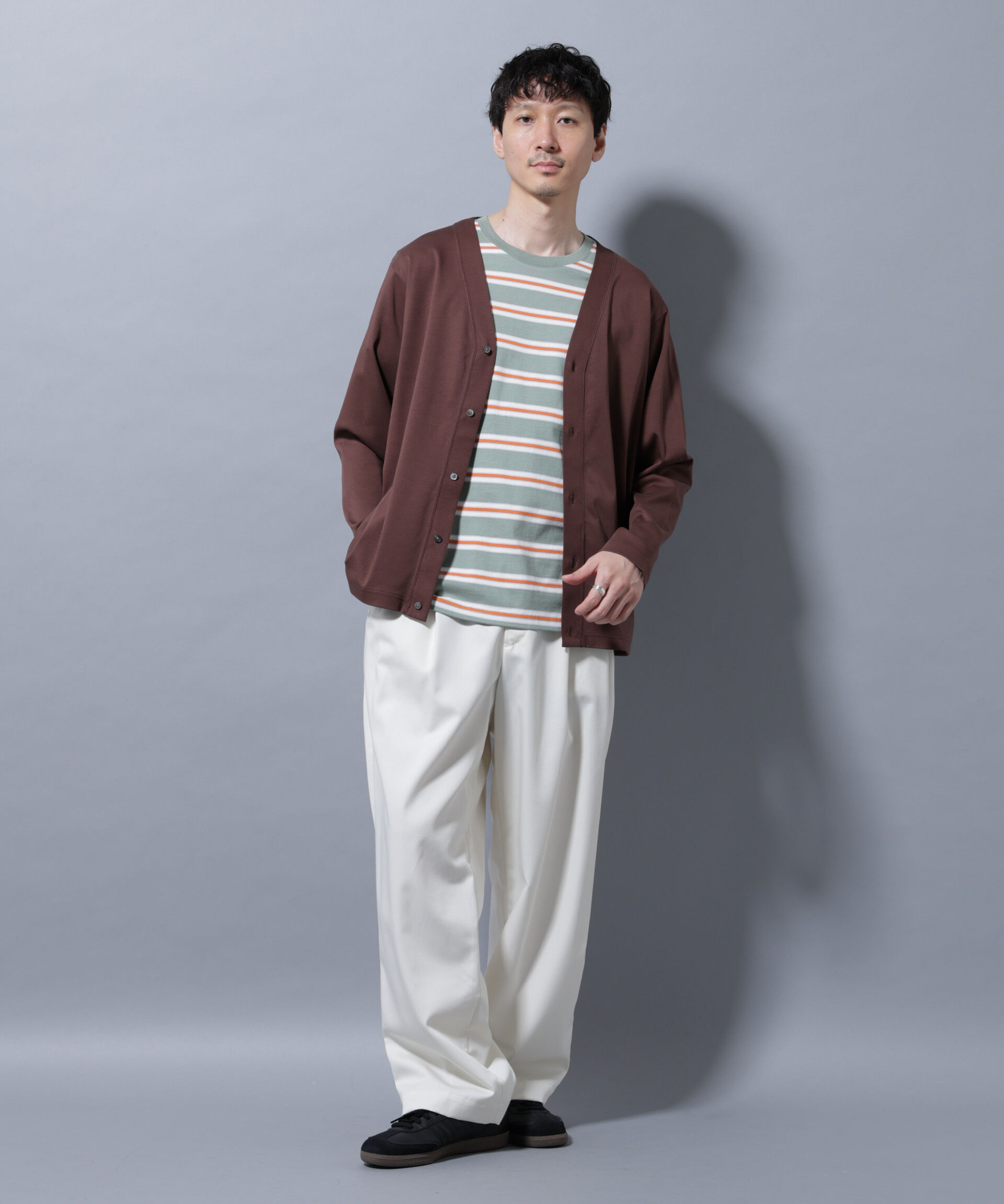NANO universe「アンチスメルカーディガン 長袖」|Tシャツ・カットソー|