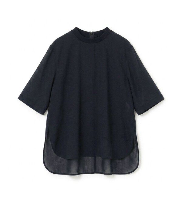 BEIGE,「MOYE / スカーフ付き ハーフスリーブブラウス」|シャツ・ブラウス|