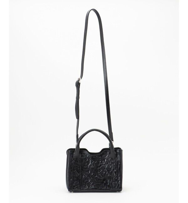 Carving Tribes「SquareBoston BAG」|ボストンバッグ|ブラック