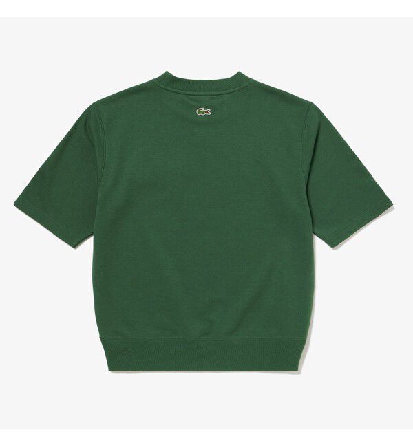 LACOSTE「オーバーサイズクロックエンブレム 半袖スウェット」|スウェット・ジャージ|