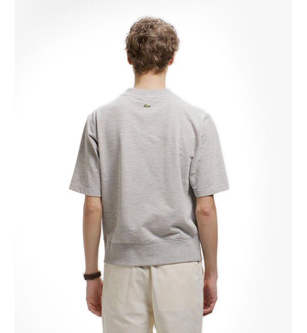 LACOSTE「オーバーサイズクロックエンブレム 半袖スウェット」|スウェット・ジャージ|