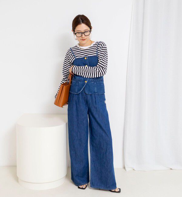 Rie Miller「ウォッシャブルロングスリーブTシャツGIZA COTTON」|Tシャツ・カットソー|
