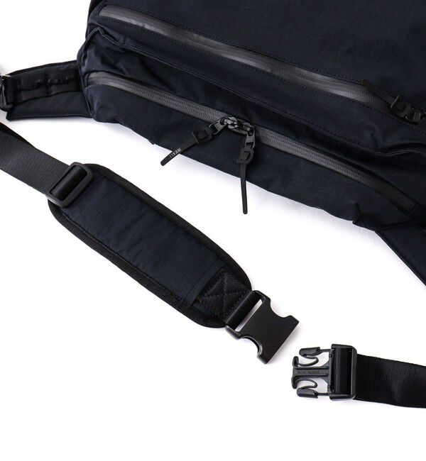 NOLLEY'S goodman「【WEXLEY/ウェクスレイ】DG600 DOUGLAS CRINKLE NYLON BLACK」|ショルダー・メッセンジャー|