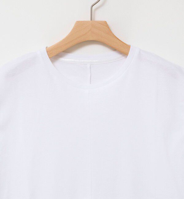 NOLLEY'S「《ノーリーズオリジナル美容Tシャツ》シルクアミノ酸加工オーバーノースリーブ」|Tシャツ・カットソー|