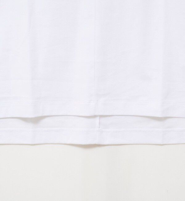NOLLEY'S「《ノーリーズオリジナル美容Tシャツ》シルクアミノ酸加工オーバーノースリーブ」|Tシャツ・カットソー|