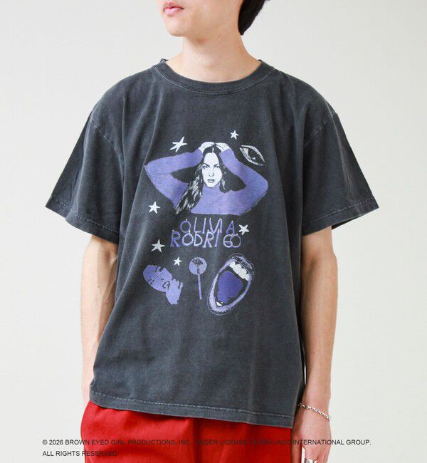 GLOSTER「【GOOD ROCK SPEED】Olivia Rodrigo / オリヴィア・ロドリゴ プリントT」|Tシャツ・カットソー|
