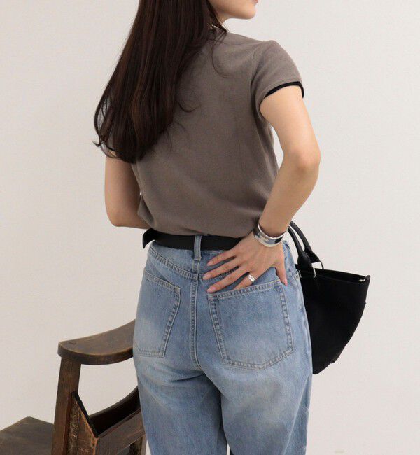 fredy emue「リンガー配色Tシャツ」|Tシャツ・カットソー|